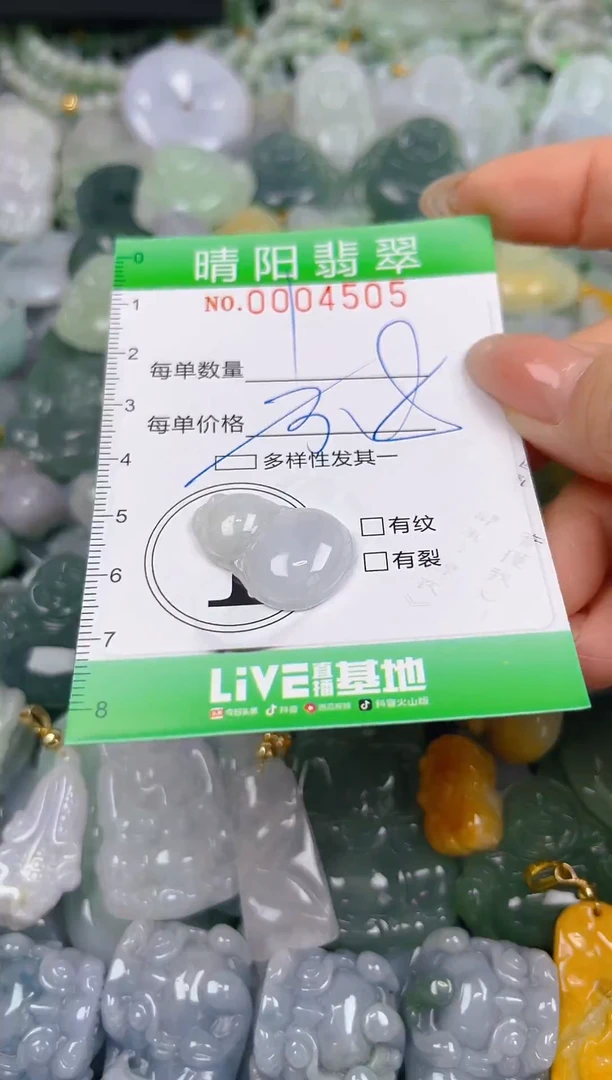 翡翠未镶嵌颈饰闪购0004505多样性发其一