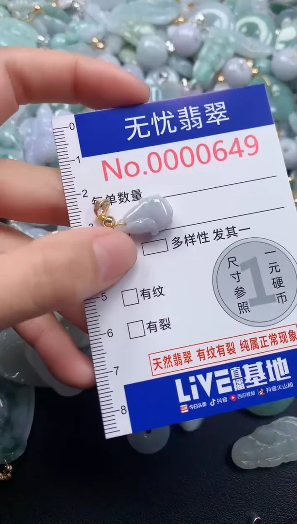 颈饰未镶嵌翡翠649