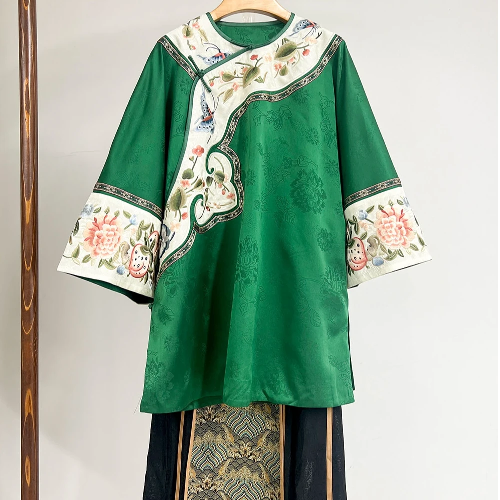 【十三郎】真丝香云纱国风二大衫241890