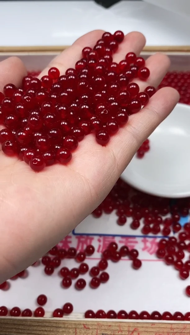 手饰玛瑙未镶嵌B556 鸽血红6mm30颗17.8元