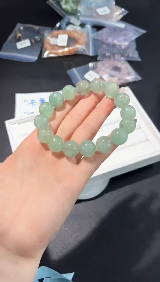 未镶嵌手链萤石32m多样性发其一【1条】默认微瑕13mm