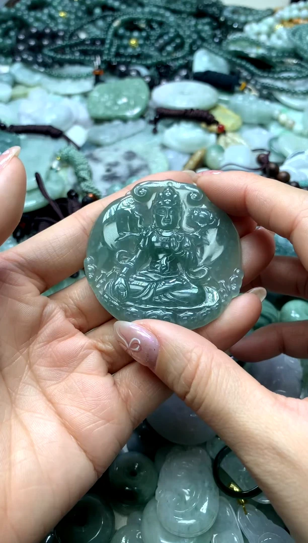 吊坠(不含链)未镶嵌翡翠1