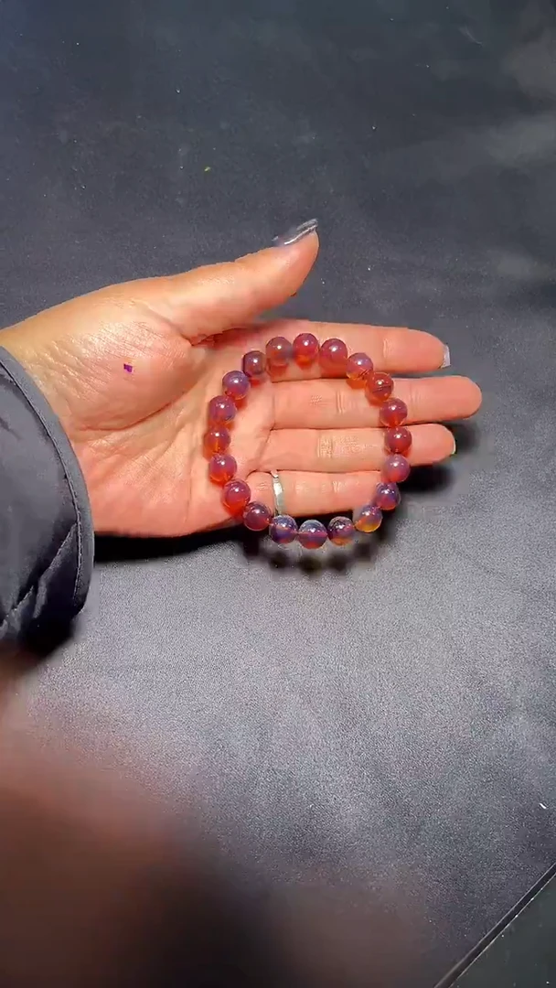 手串琥珀未镶嵌手串多样性发货发其一