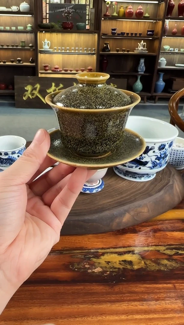 盖碗双板桥柴窑双板桥柴窑