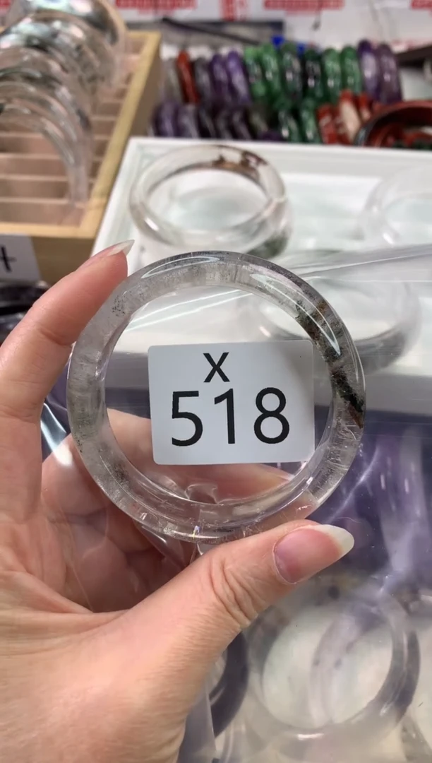 【闪购商品】水晶水晶手镯X未镶嵌518-54