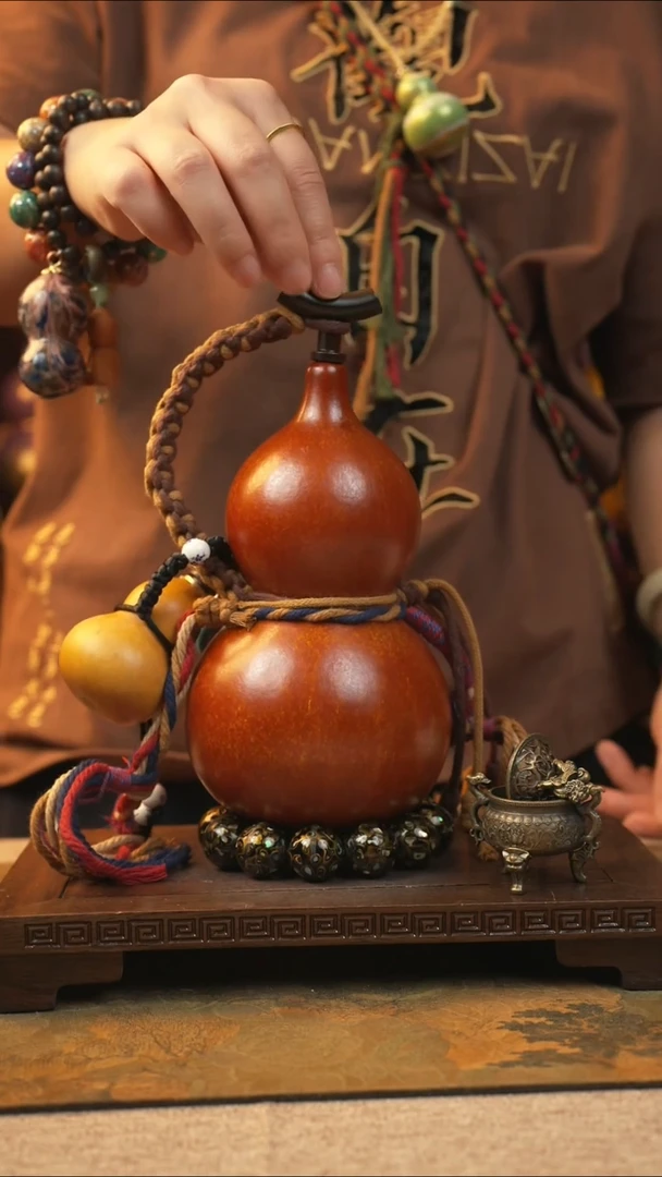 447大漆一物一拍记葫堂出品【不带手串】