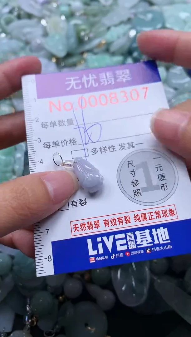 颈饰未镶嵌翡翠8307