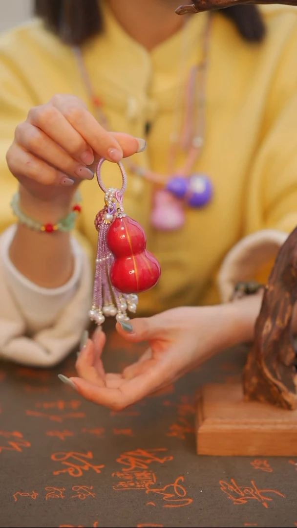 24非遗漆手艺工天然葫芦文玩福禄