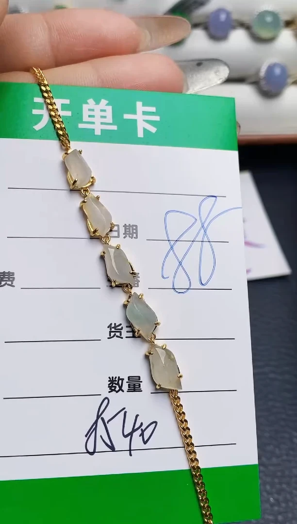 银S925镶嵌戒指翡翠8540