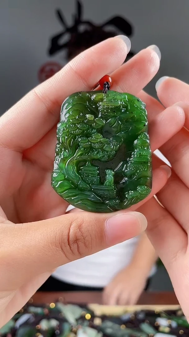 和田玉未镶嵌颈饰拍一发一，多样性发货