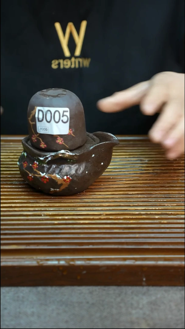 万古烧粗陶手工手做茶具