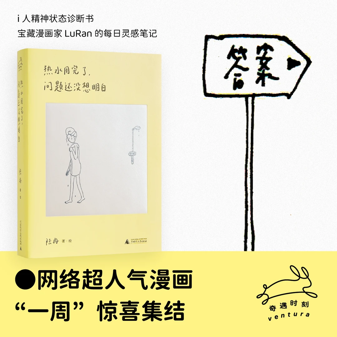 热水用完了，问题还没想明白 | 宝藏漫画家LuRan的每日灵感笔记