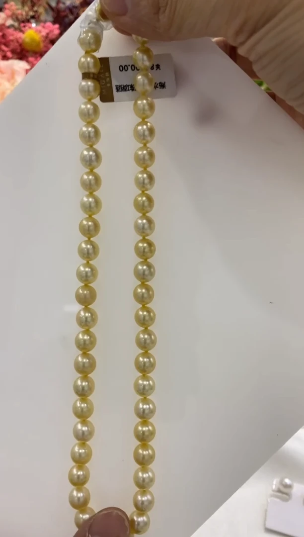 【闪购商品】海水珍珠BG未镶嵌珍珠串链@@a1153