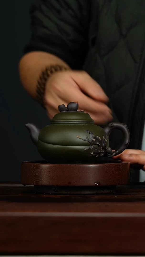 【闪购商品】紫砂茶壶g59花器*朱学勤