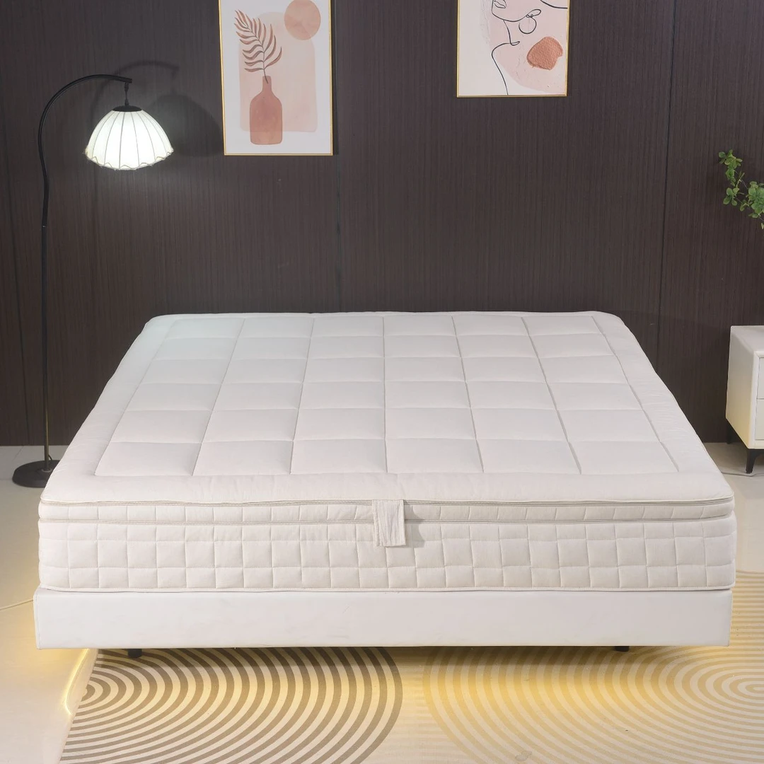 【软硬适中睡感】棉麻面料双拆床垫