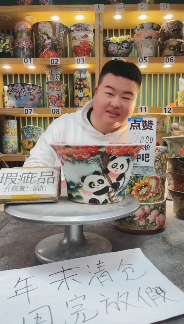 【闪购商品】瓷片默认微瑕一物一拍0116-089