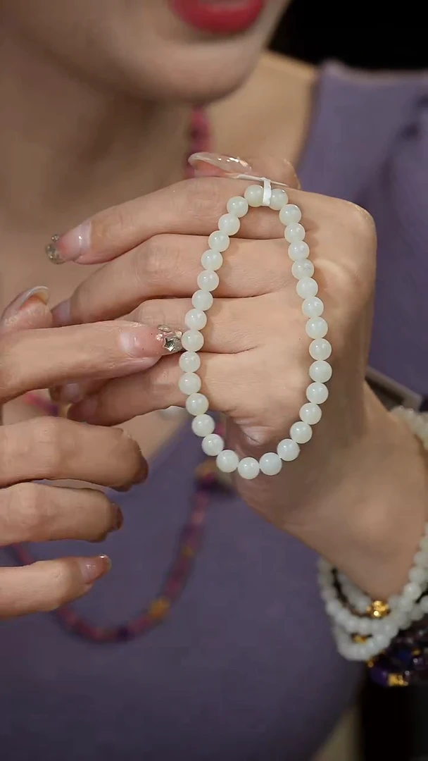 手串未镶嵌和田玉A57（多样性发一件）