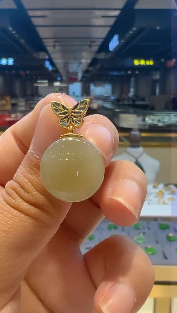 【闪购商品】和田玉颈饰银S925镶嵌09