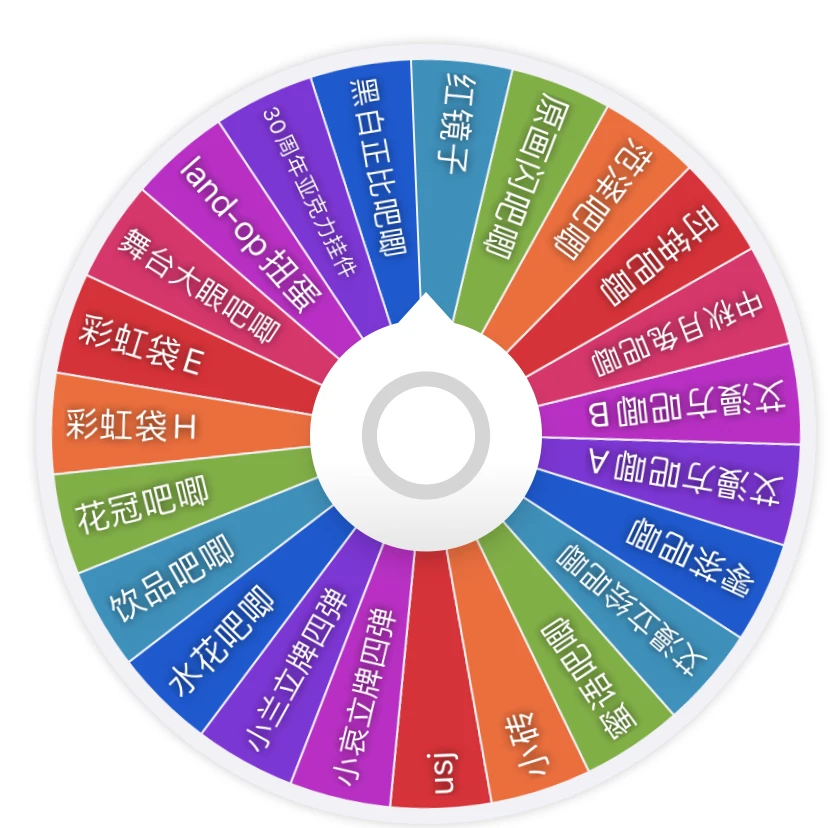 【春日部】侦探柯南转盘 盲盒 默认代拆