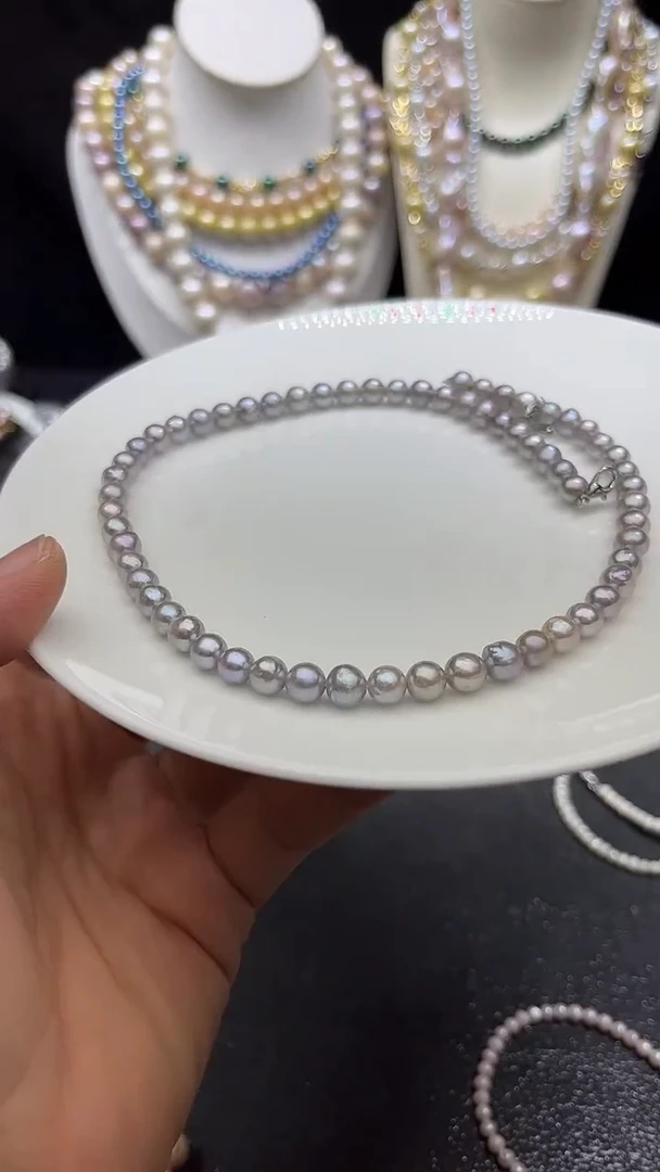 颈饰未镶嵌淡水珍珠多人