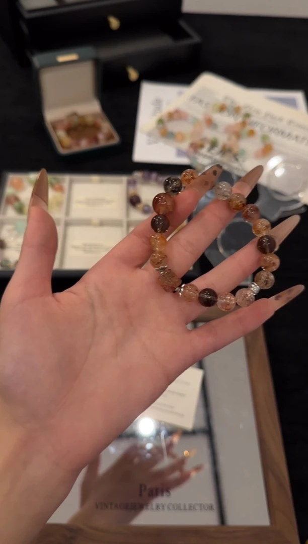 合金手链水晶黑金超x3463