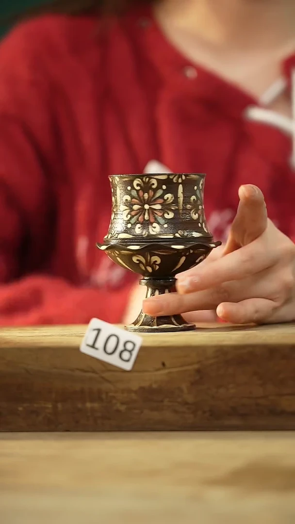 【闪购商品】瓷片新品！设计师款手绘/咖啡杯 听歌