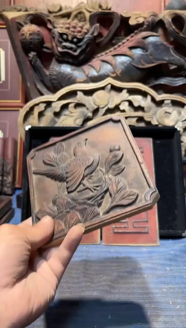 【闪购商品】香樟木老木雕老物件