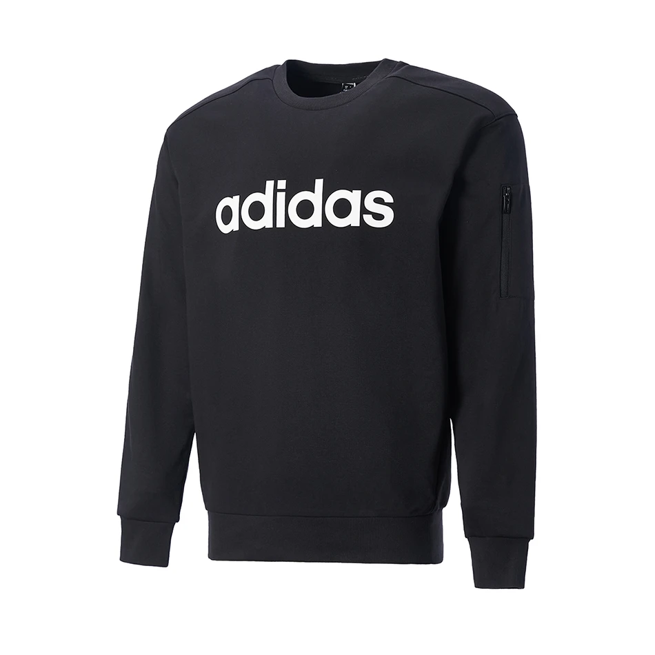 阿迪达斯新款男女同款休闲棉料运动卫衣JJ0420