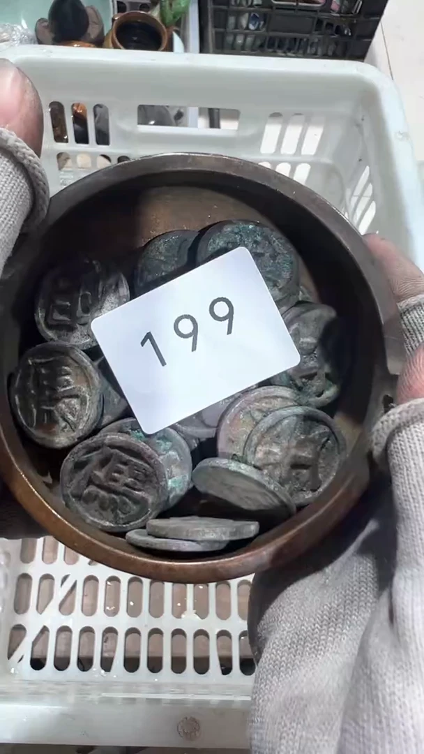 陶瓷小**串工艺品摆件0923199