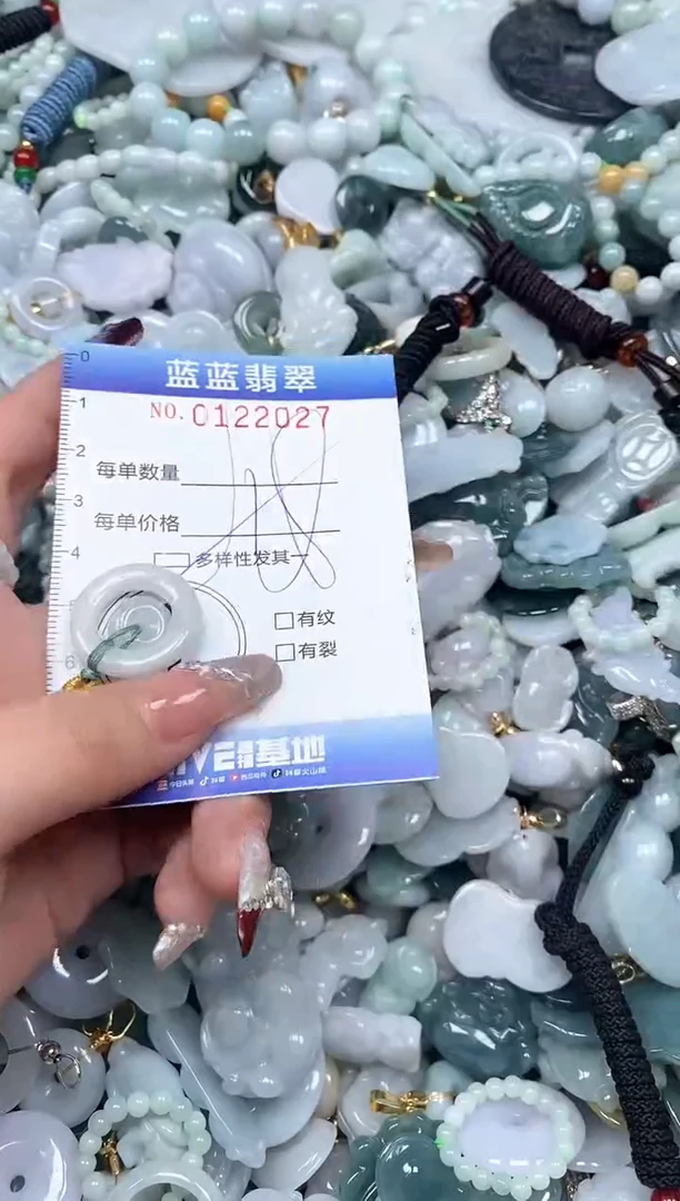 【闪购商品】翡翠颈饰未镶嵌闪购0122027多样性发其一