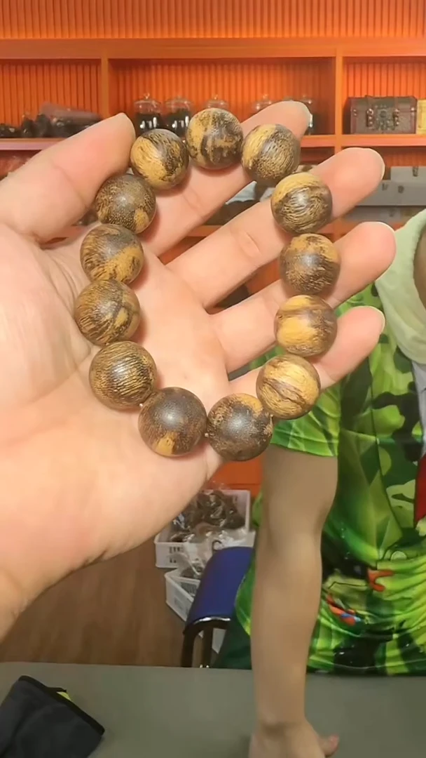 手串沉香291号长串虎斑多样性发一