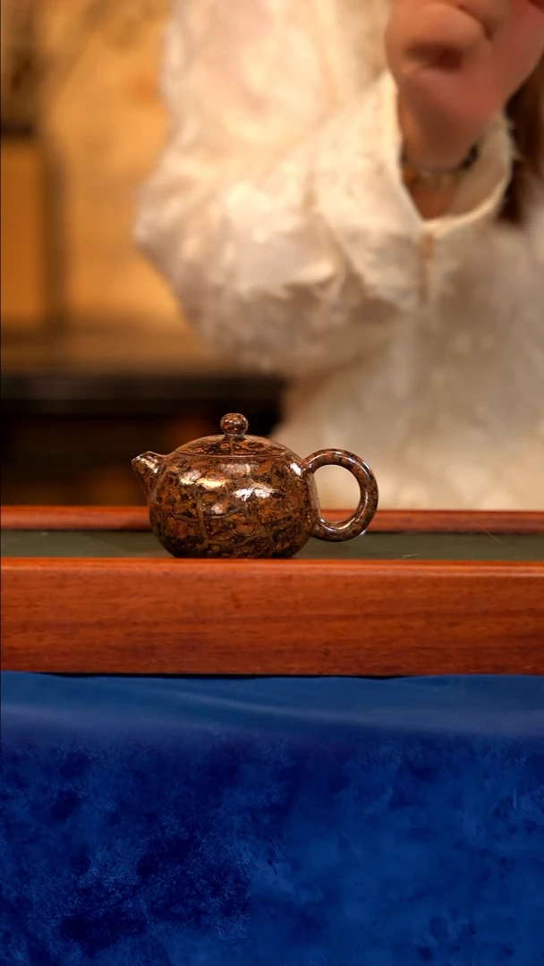 紫砂 宜兴紫砂 QMJ 西施 黄