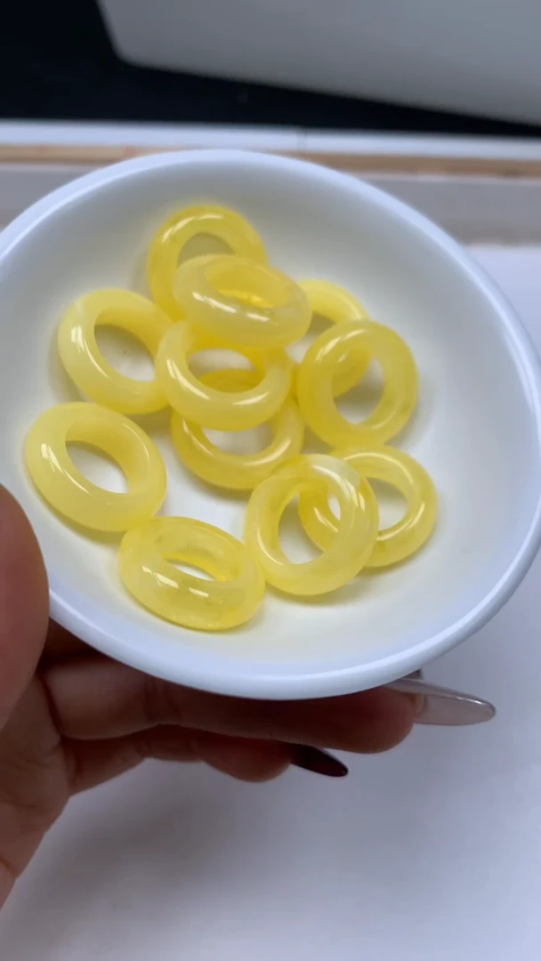 裸石蜜蜡未镶嵌M431蜜蜡 跑环21*6内13mm2颗6.8元