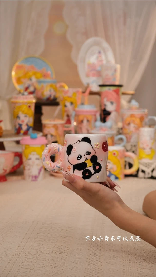 杯子手工创意设计款陶瓷