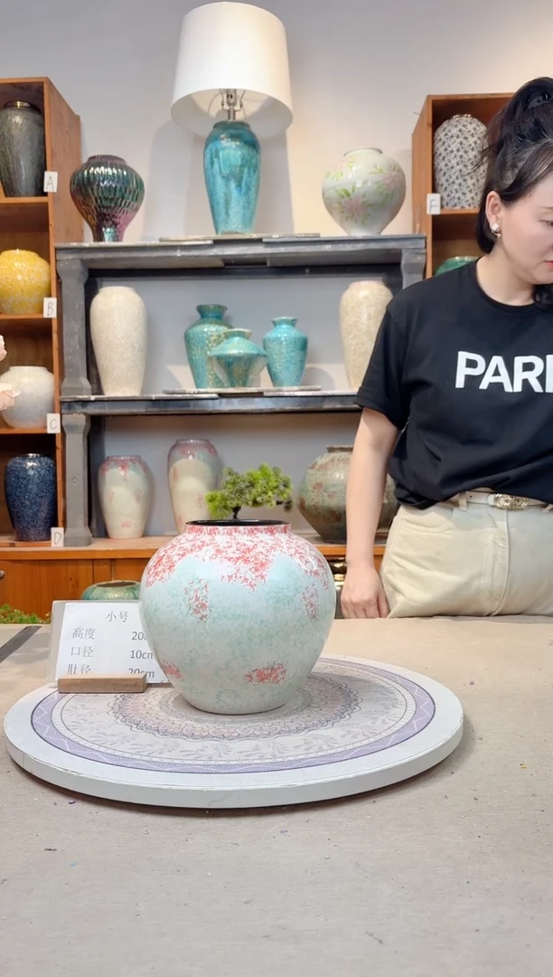 瓶陶瓷花瓶  曼波 小号  正品
