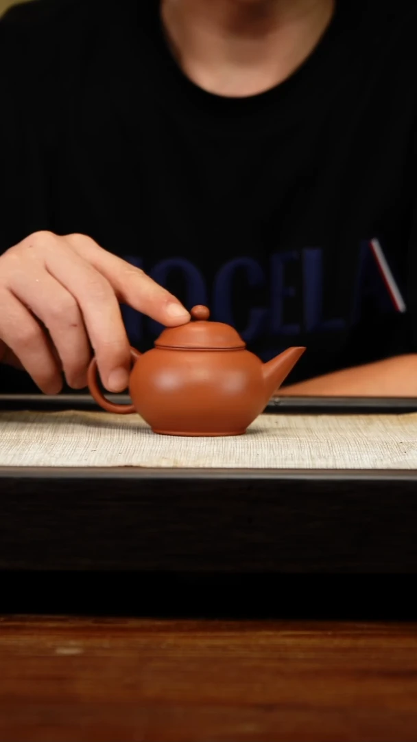 茶壶紫砂朱泥水平