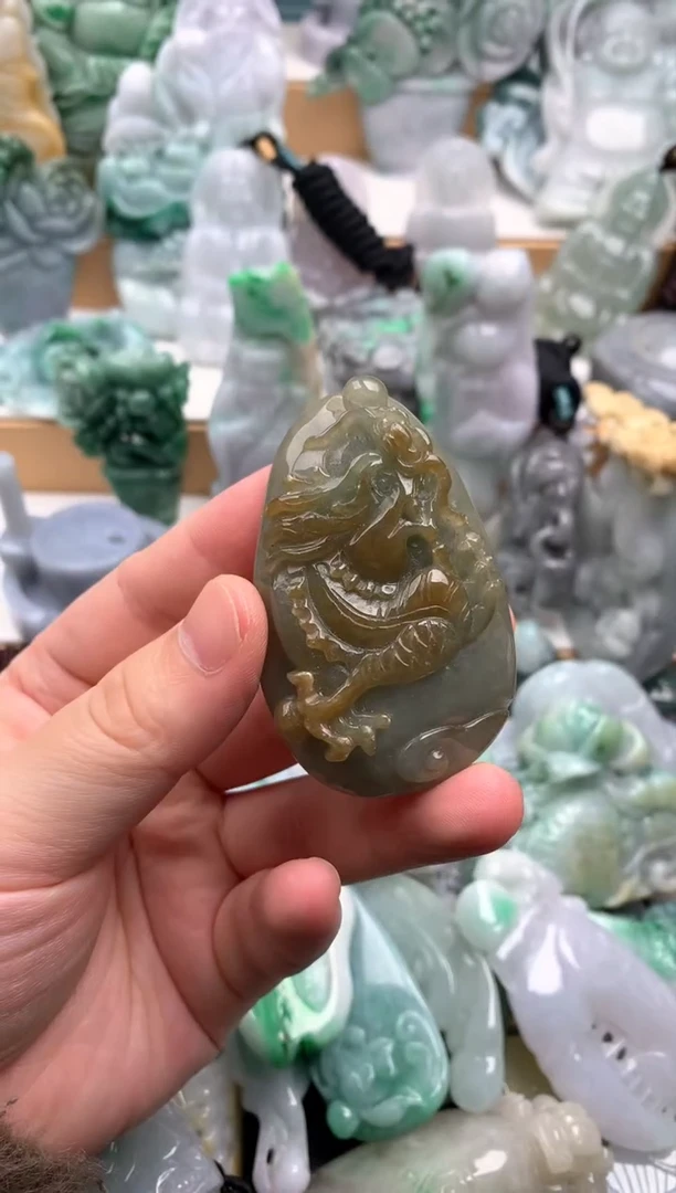 吊坠(不含链)未镶嵌翡翠1