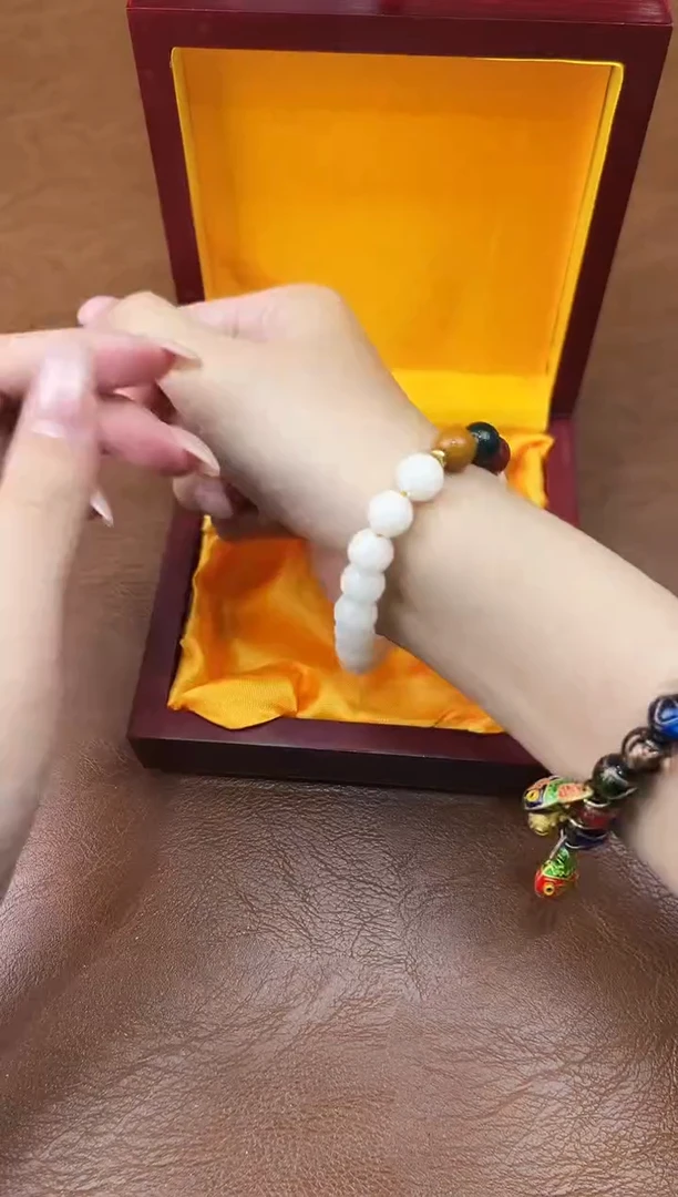 万家文玩阁白玉菩提链接@@sp012