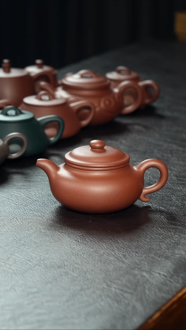 茶壶紫砂發半手工 仿古 紫泥230cc