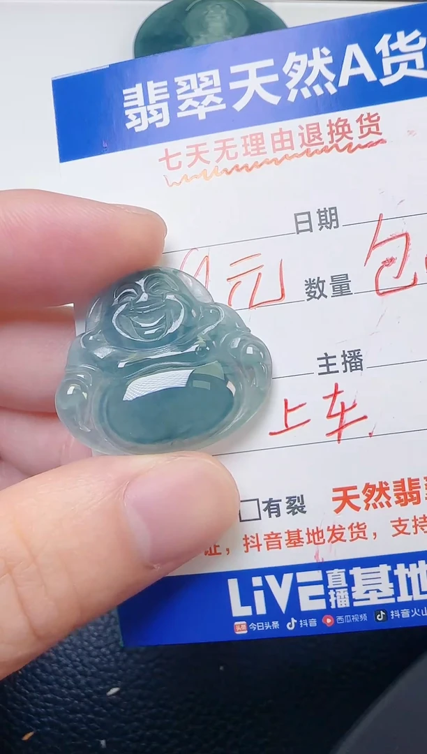 颈饰未镶嵌翡翠天然A货翡翠  多样性随机发其一