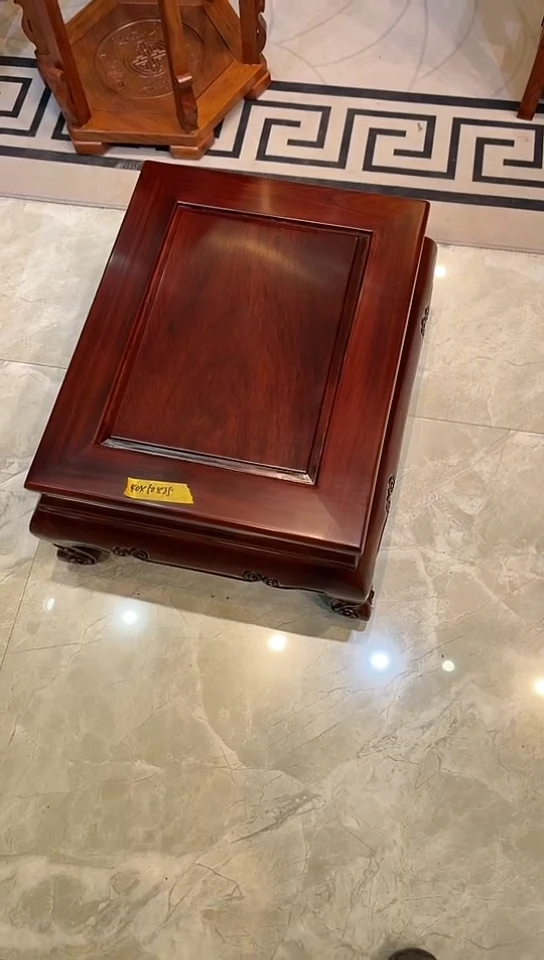 【闪购商品】红酸枝木类成套家具非酸小炕几40*50*25