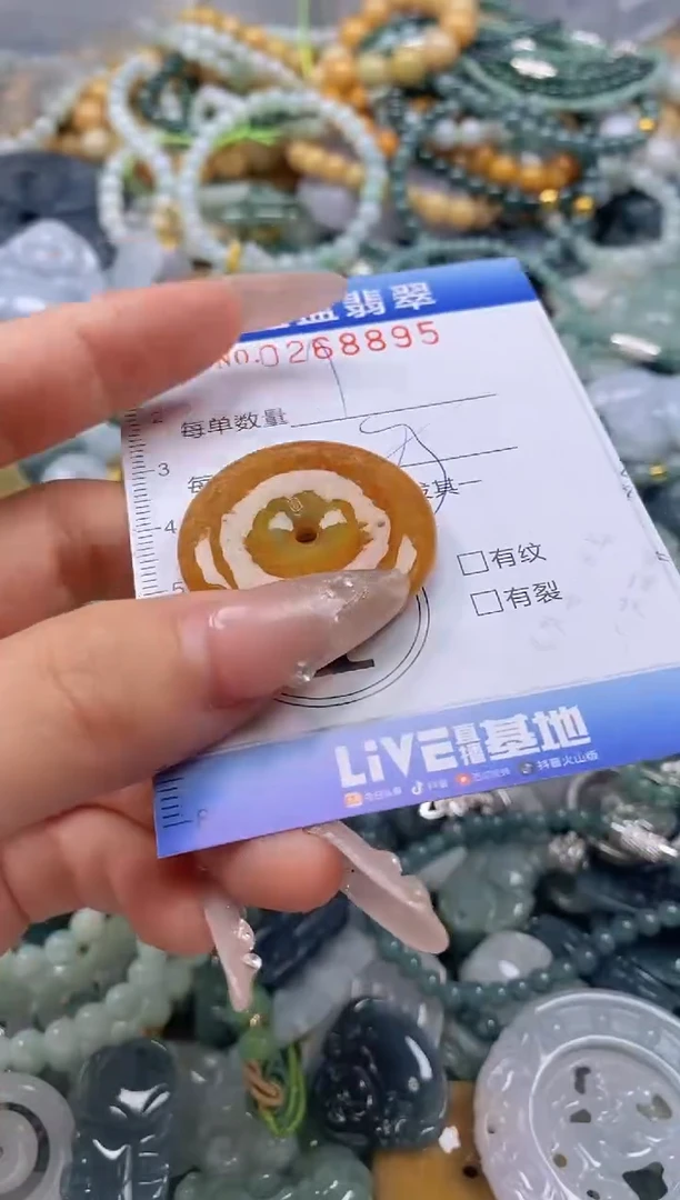 翡翠未镶嵌颈饰闪购0268895多样性发其一