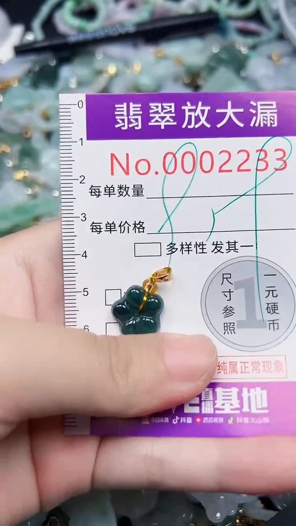 颈饰未镶嵌翡翠2233