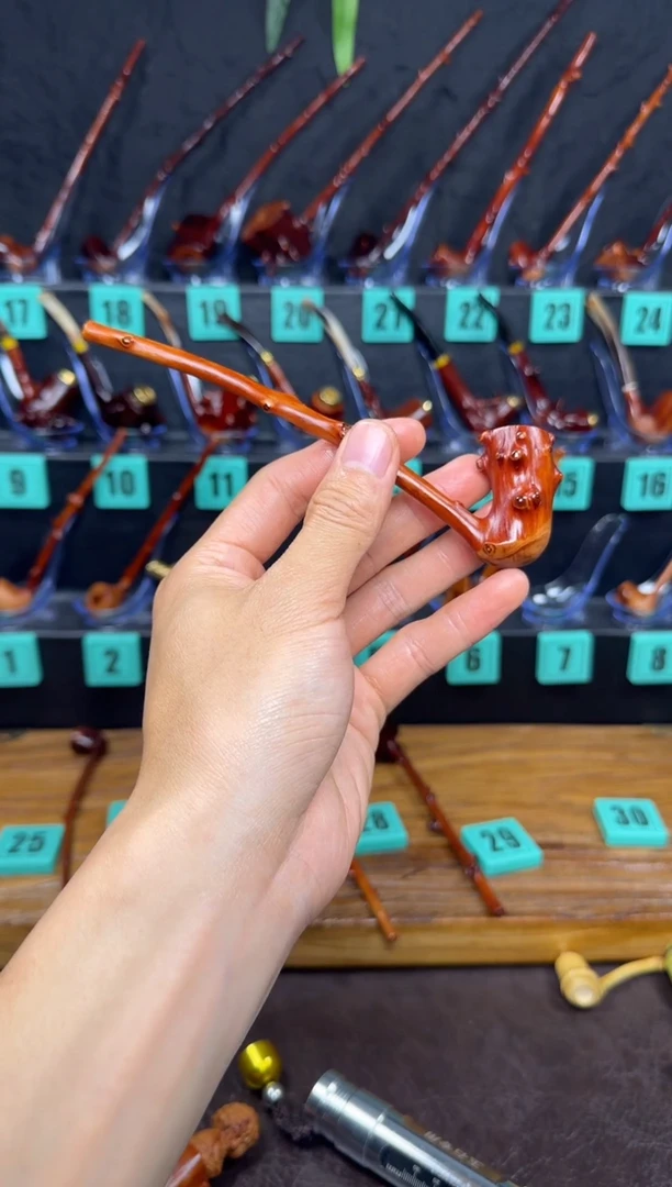 一物一图檬子木手工香烟嘴