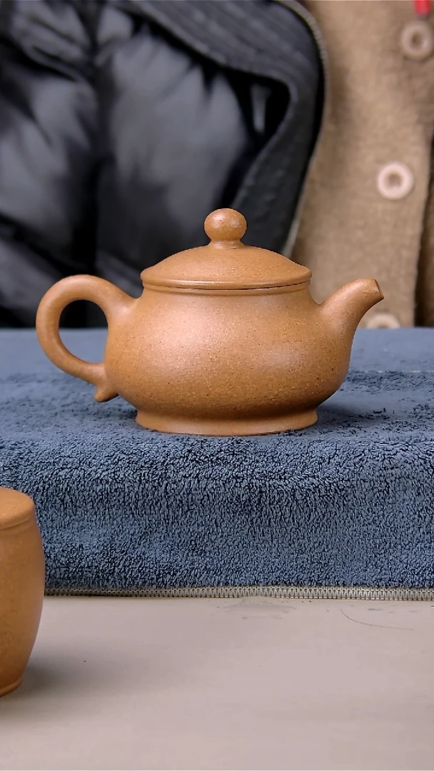 【闪购商品】清水泥茶壶170中潘梨皮黄段