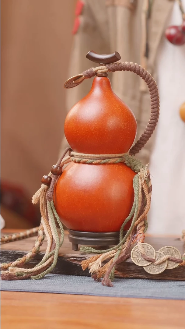 1413号链接精品大漆葫芦现货现发[一物一拍]