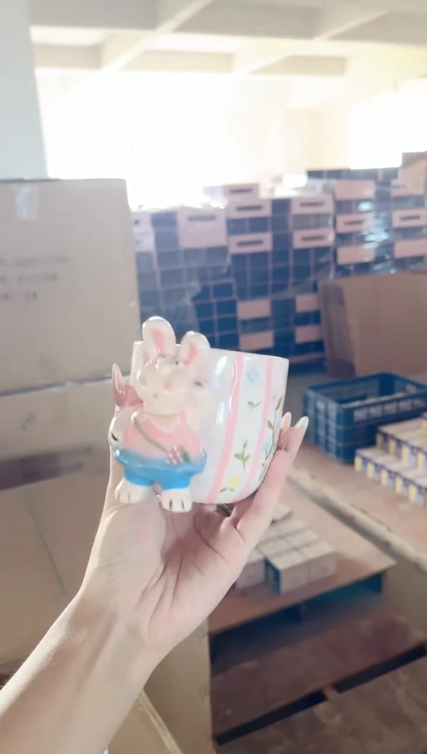 陶瓷手工手绘陶瓷直播间
