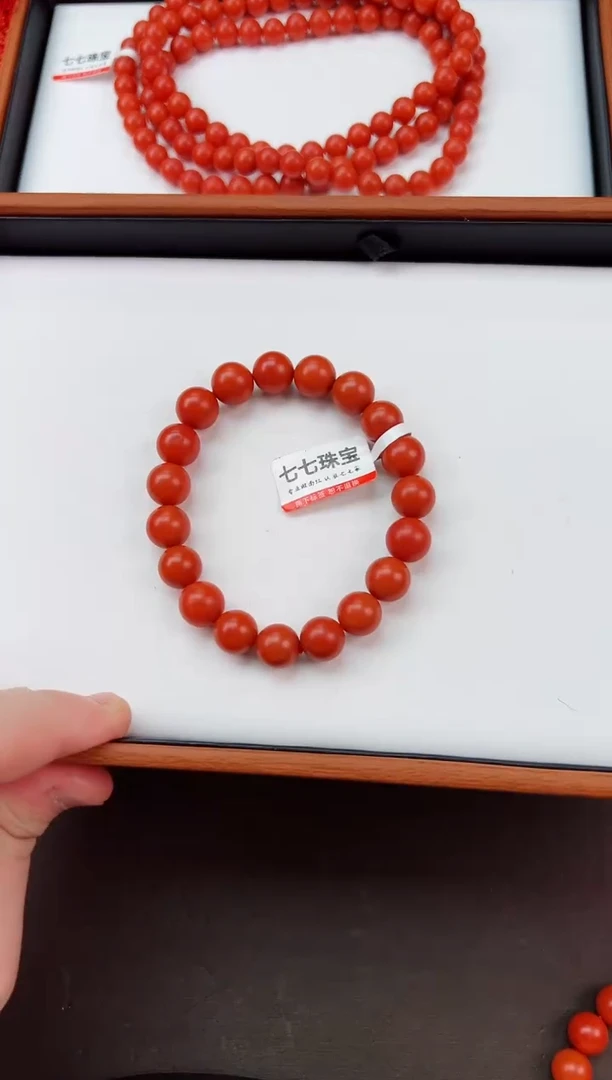 【闪购商品】南红玛瑙手串未镶嵌保山高品阿东寨 卡10+