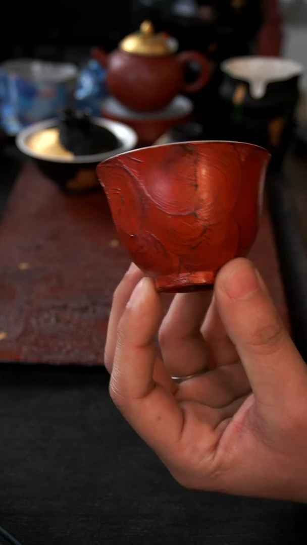 【闪购商品】其他732大漆微瑕小康茶器
