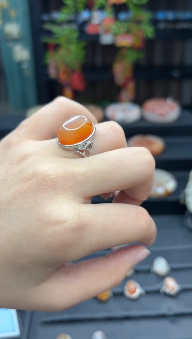 【闪购商品】石英质玉戒指未镶嵌722